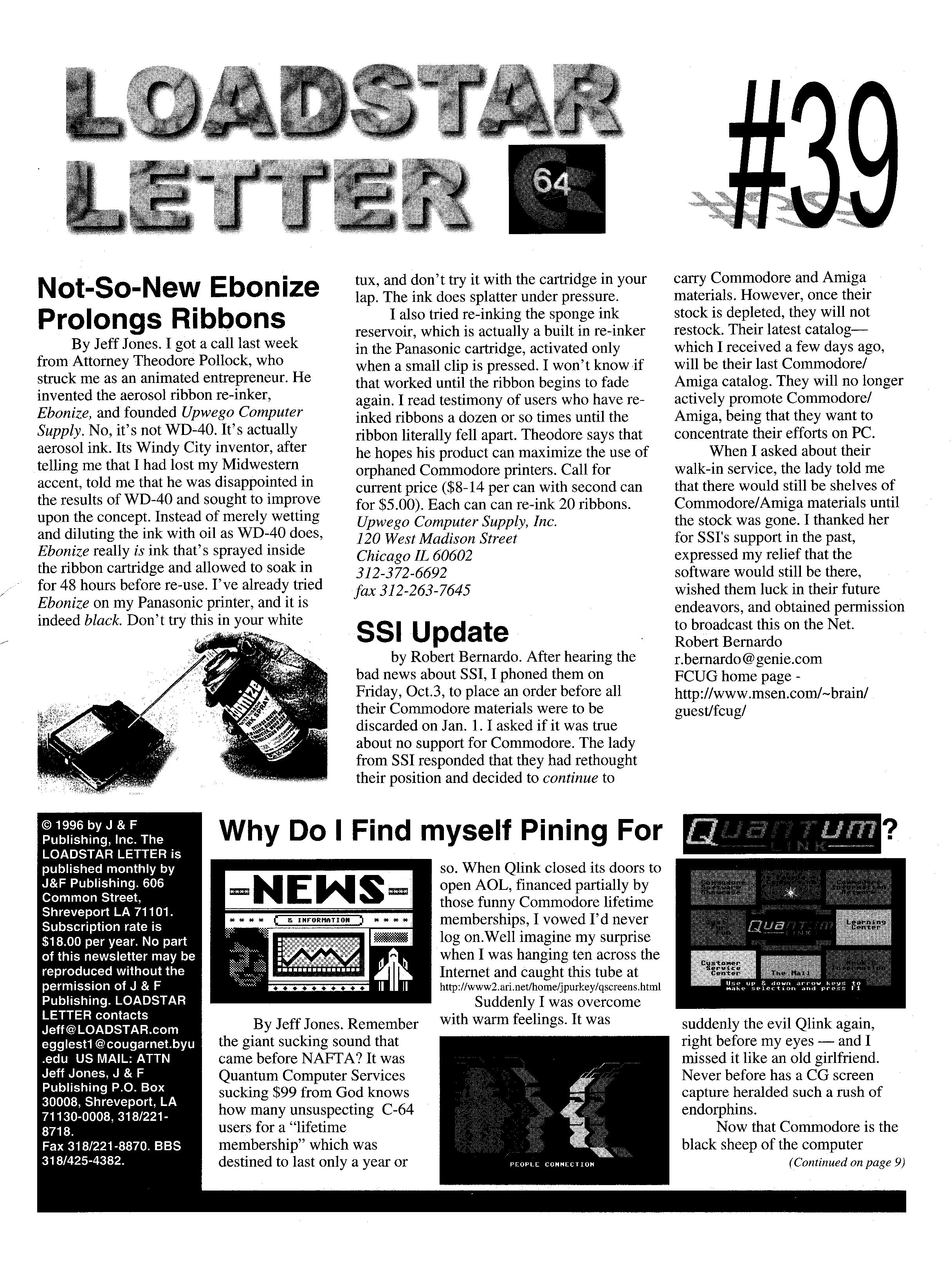 Loadstar-Letter-Issue-39 : Loadstar : Free Download, Borrow, and 